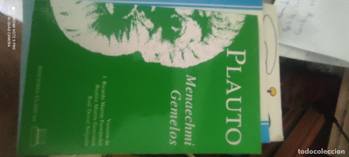 Libros de segunda mano: Plauto. Los gemelos.