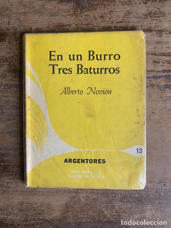Livres d'occasion: En un Burro Tres Baturros - Novion Alberto
