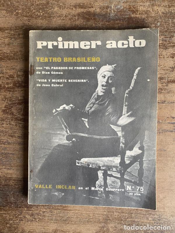 Libros de segunda mano: Primer Acto - - - Foto 1