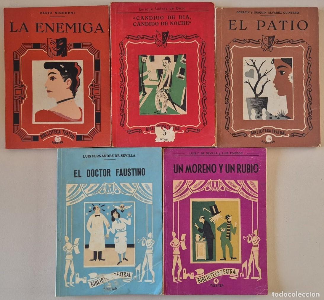 Libros de segunda mano: Colecci&oacute;n &rdquo;Biblioteca Teatral&rdquo; - 5 libros