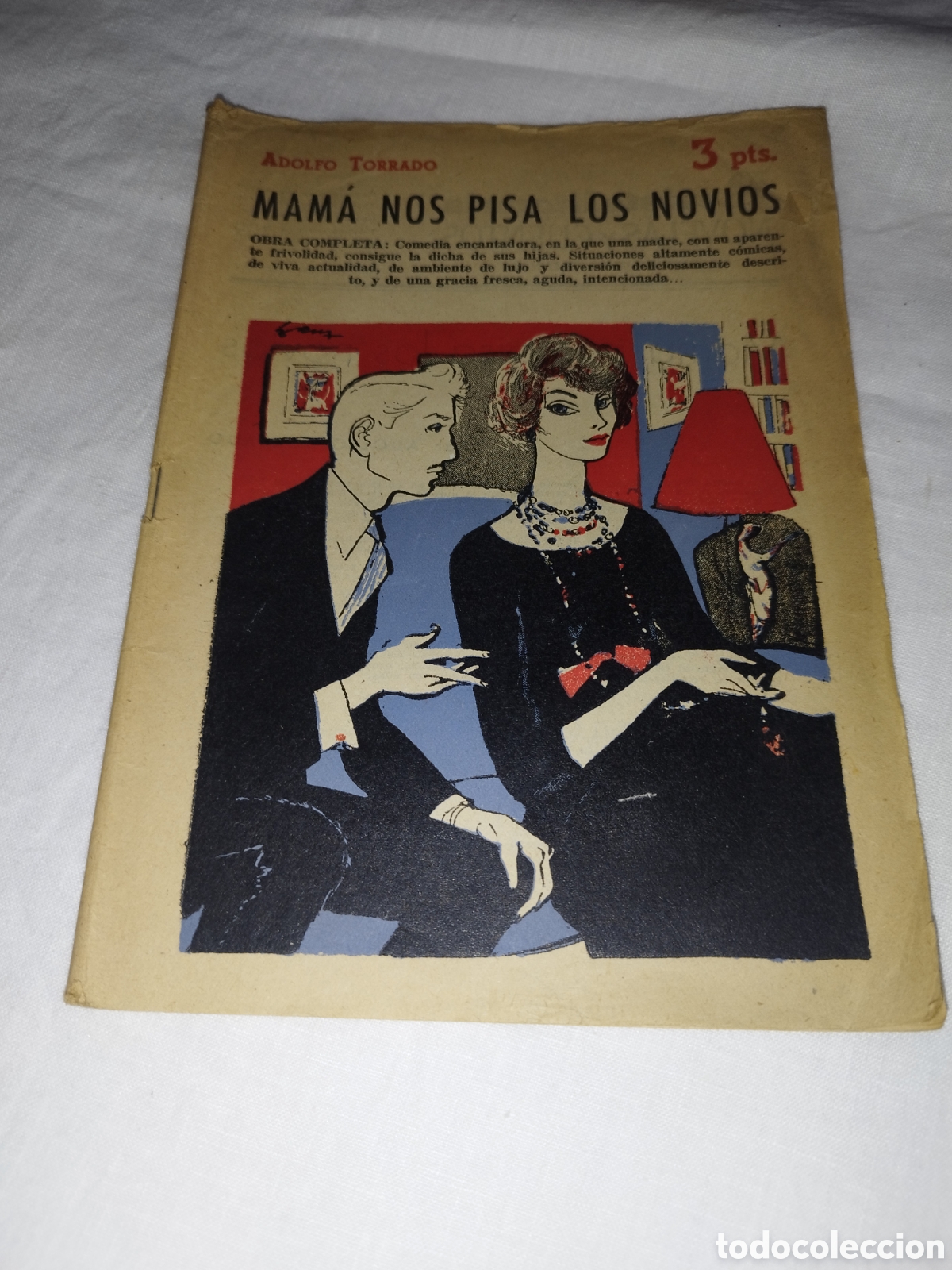 Libros de segunda mano: ADOLFO TORRADO: MAMA NOS PISA LOS NOVIOS (OBRA COMPLETA).REVISTA LITERARIA NOVELAS Y CUENTOS, 1958