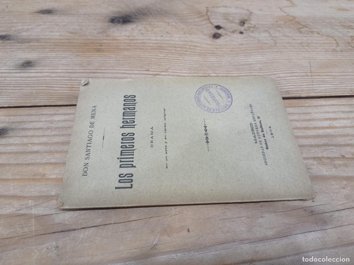 Libros de segunda mano: 1904 - SANTIAGO DE MENA. Los primeros hermanos