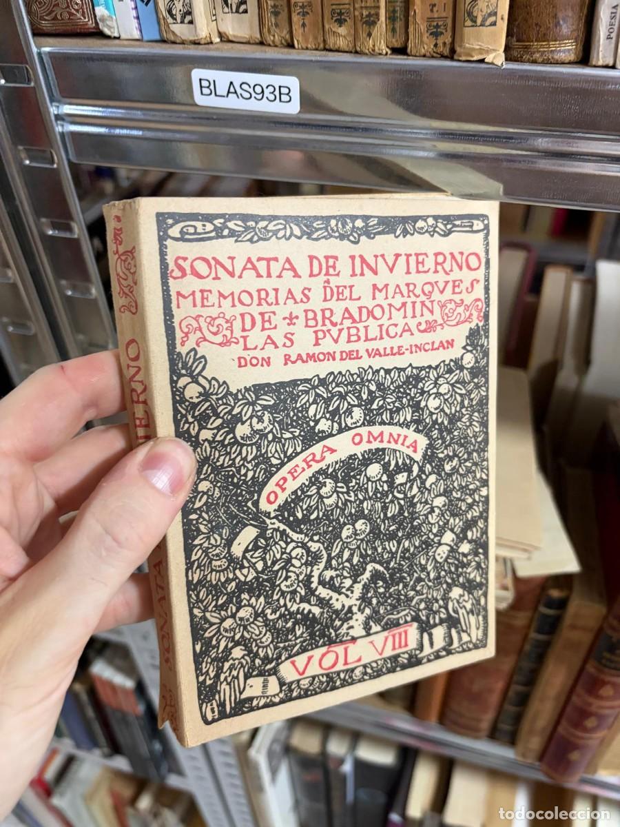 Libros de segunda mano: BLAS93B &mdash; Sonata de Invierno. Memorias del Marqu&eacute;s de Bradom&iacute;n (Vol. VIII) &mdash; Ram&oacute;n del Valle-Incl&aacute;n
