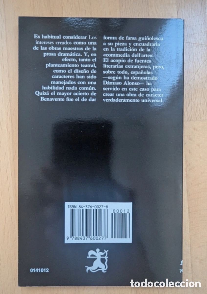 Libros de segunda mano: Los intereses creados. Jacinto Benavente - Foto 2