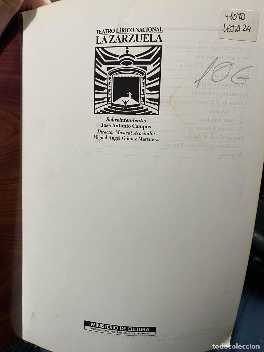 Libros de segunda mano: TEATRO LIRICO NACIONAL, LA ZARZUELA, JOSE ANTONIO CAMPOS, MINISTERIO DE CULTURA