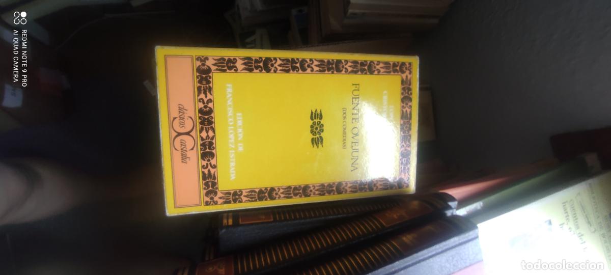 Libros de segunda mano: Lope de Vega. Fuenteovejuna. Castalia