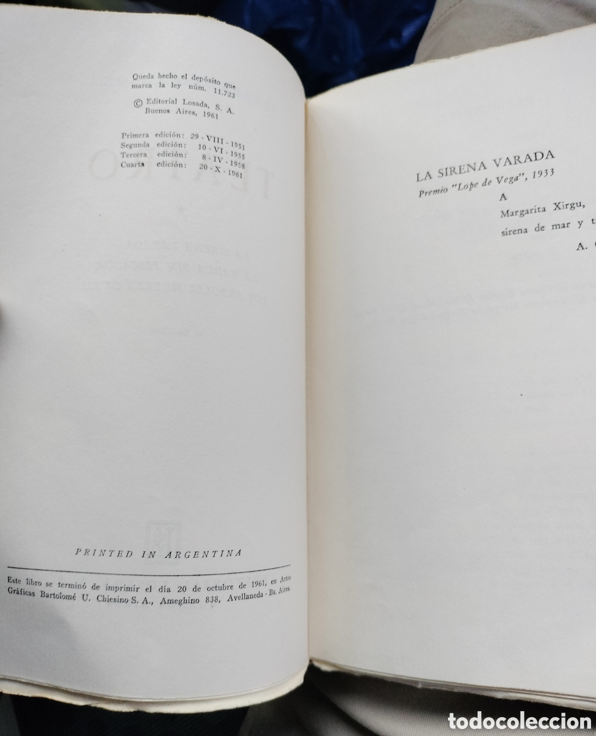 Libros de segunda mano: Alejandro Casona. 3 volumenes - Foto 9