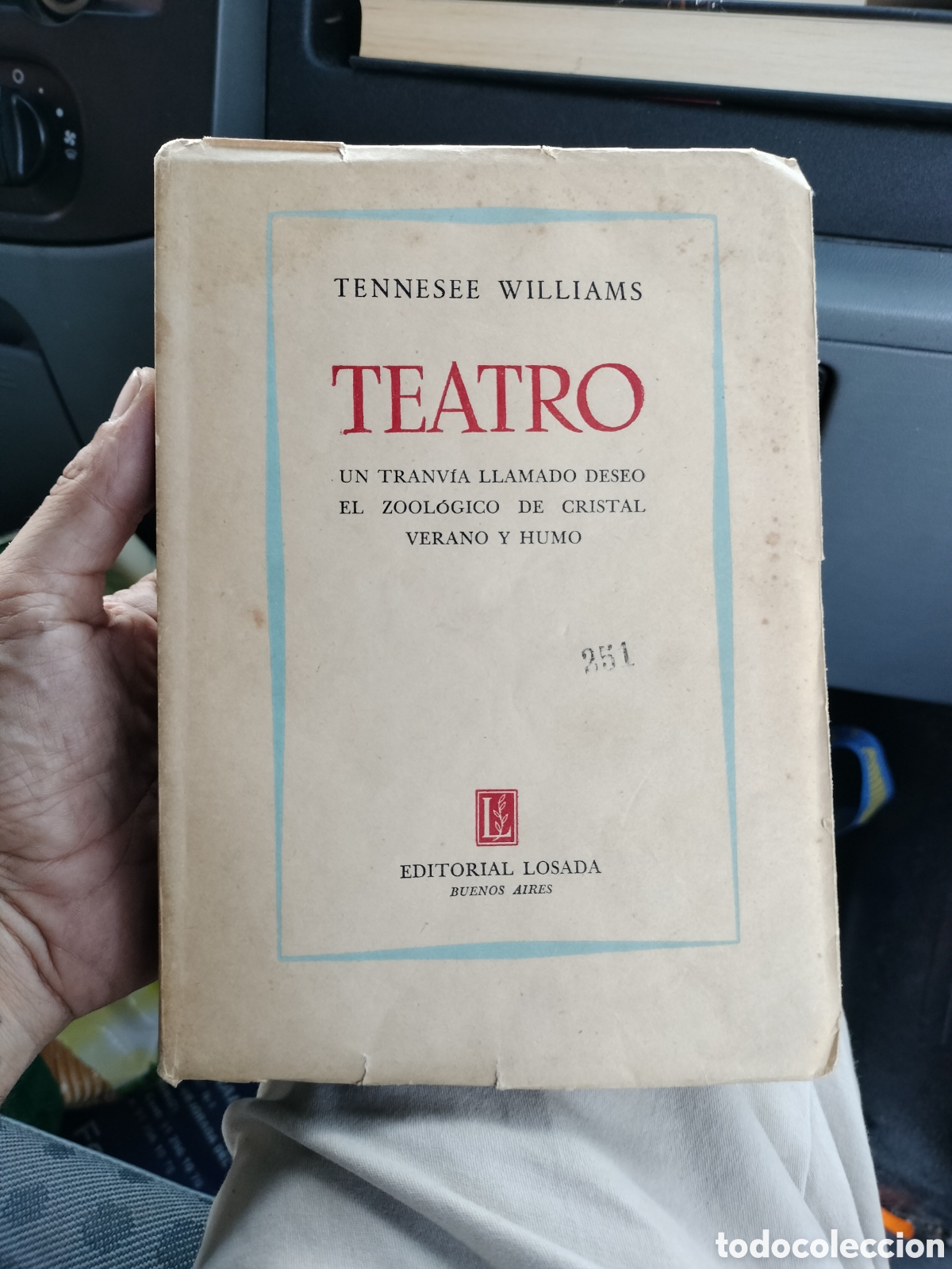 Libros de segunda mano: Teatro. Tennesee Williams - Foto 2