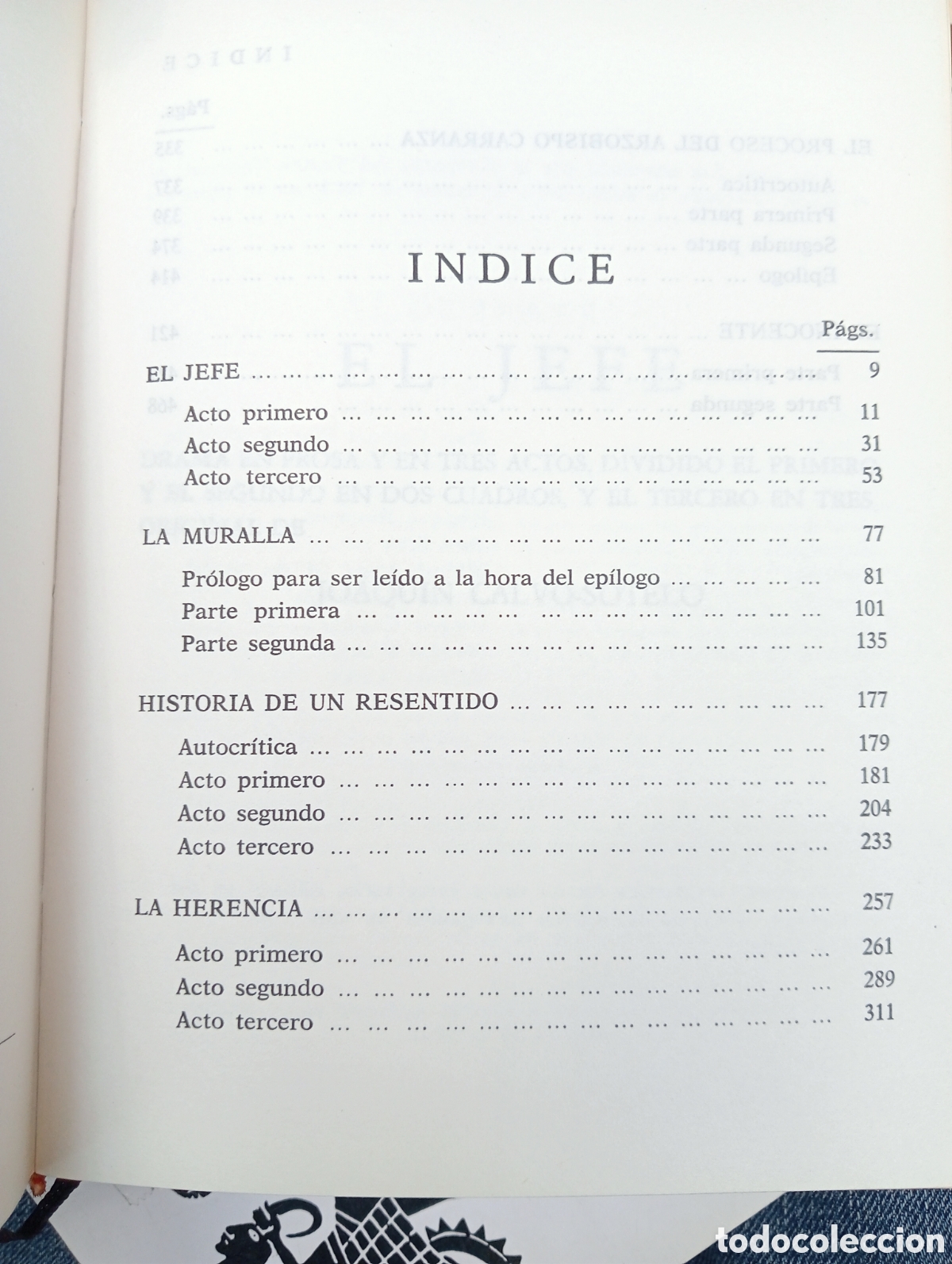 Libros de segunda mano: Joaqu&iacute;n Calvo Sotelo. Teatro - Foto 7