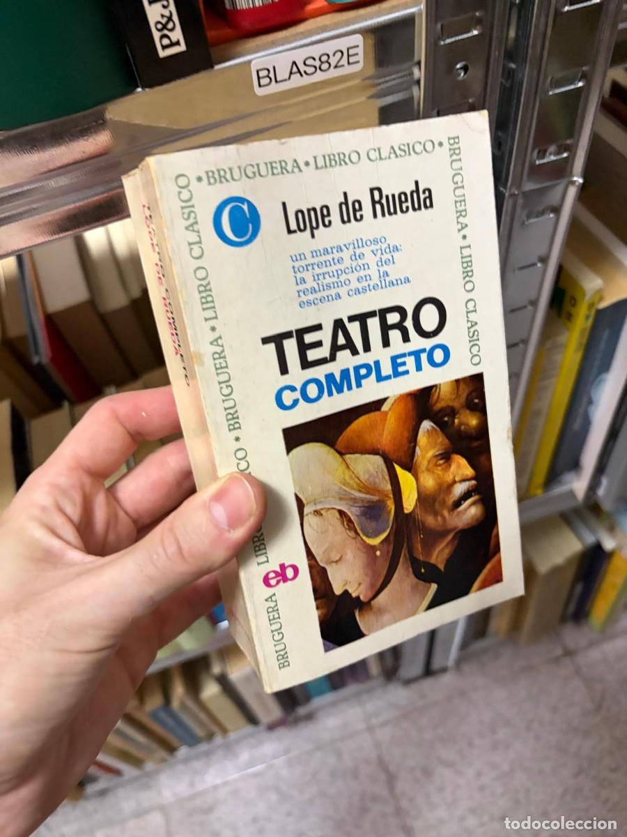 Libros de segunda mano: BLAS82E Lope de Rueda Teatro completo Bruguera