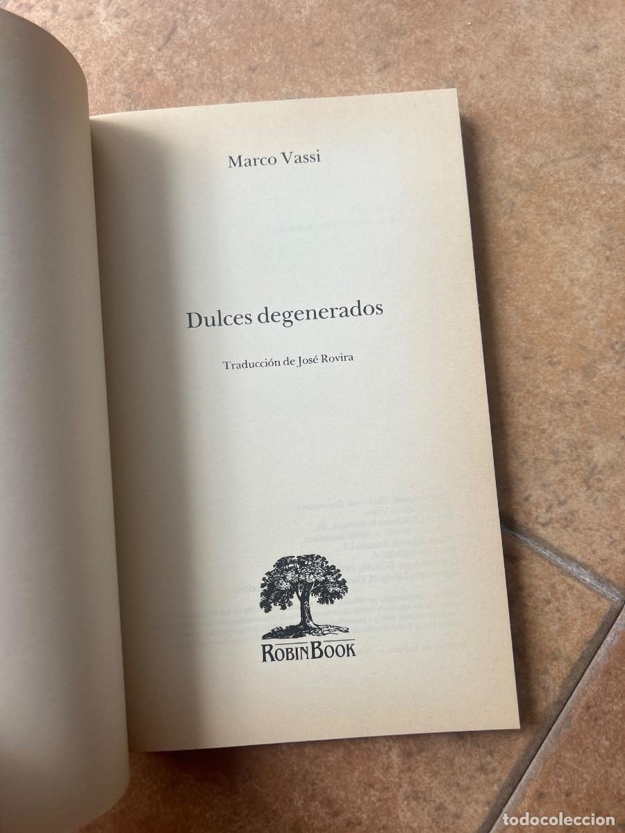 Libros de segunda mano: Dulces degenerados - Marco Vassi - Foto 3