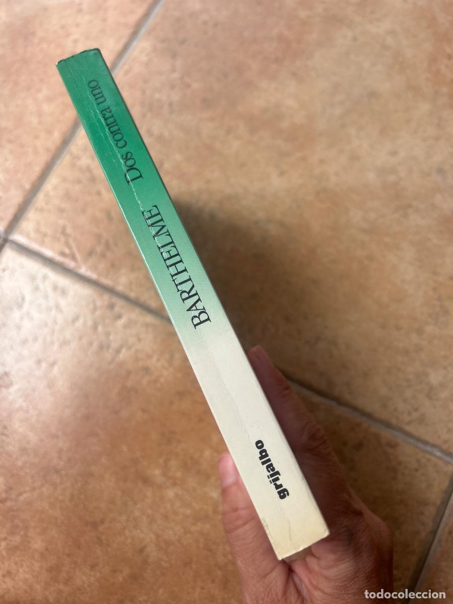 Libros de segunda mano: Dos contra uno - Frederick Barthelme - Foto 4