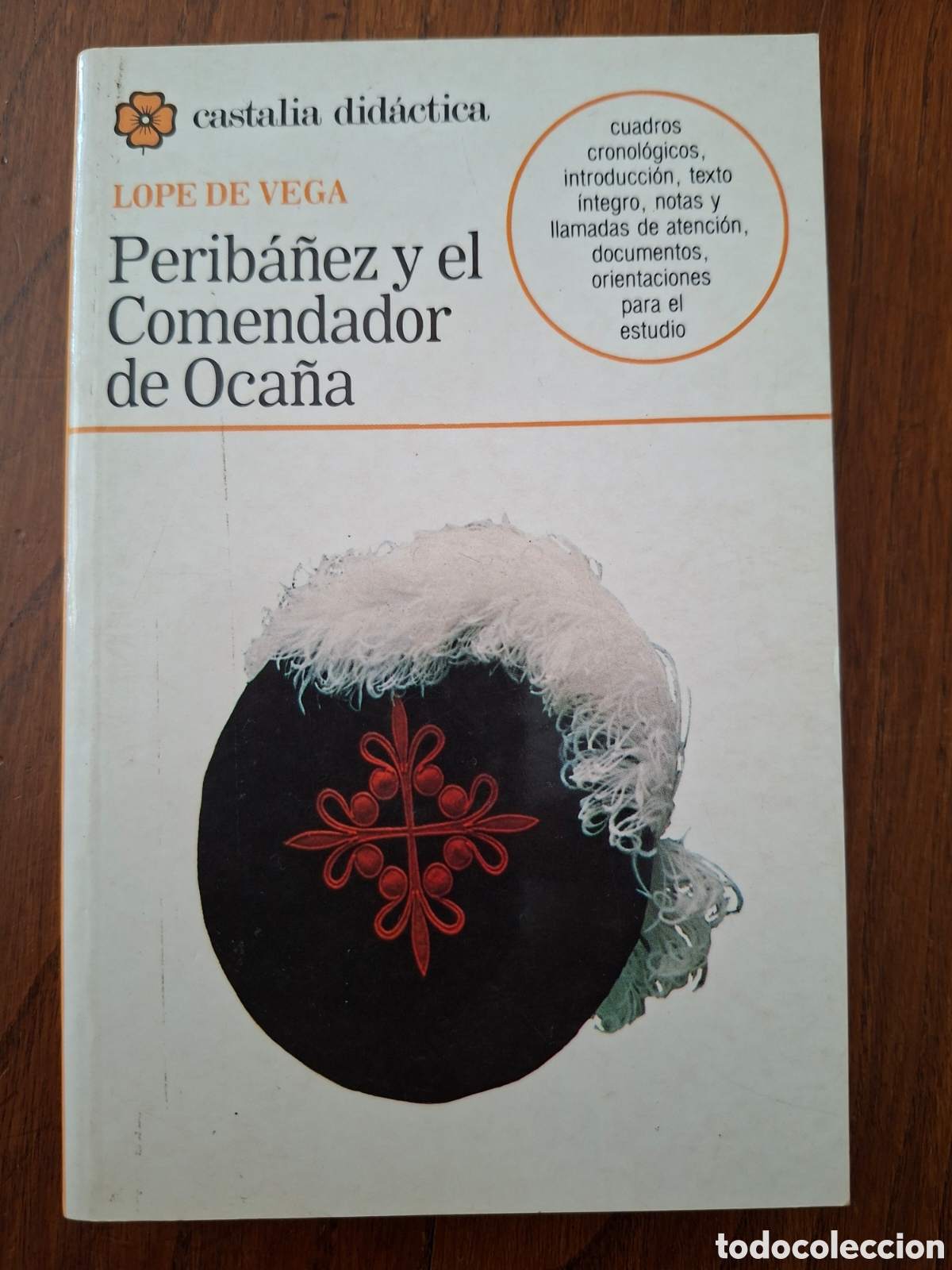 Libros de segunda mano: Perib&aacute;&ntilde;ez y el Comendador de Oca&ntilde;a por Lope de Vega de Editorial Castalia en Madrid 1988 2&ordf; Edici&oacute;n