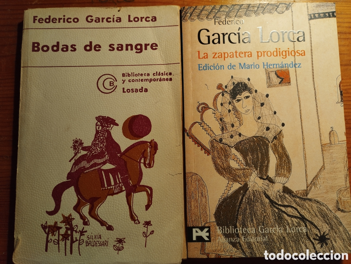 Libros de segunda mano: Bodas de sangre. La zapatera prodigiosa. Federico Garc&iacute;a Lorca.