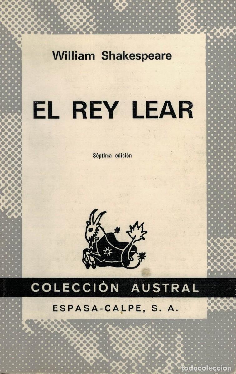 Libros de segunda mano: Shakespeare, El Rey Lear - Foto 1