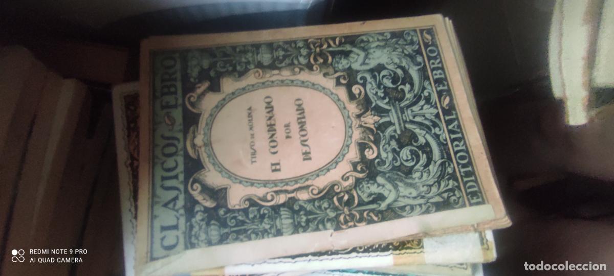 Libros de segunda mano: Cl&aacute;sicos Ebro.- Tirso El condenado por desconfiado