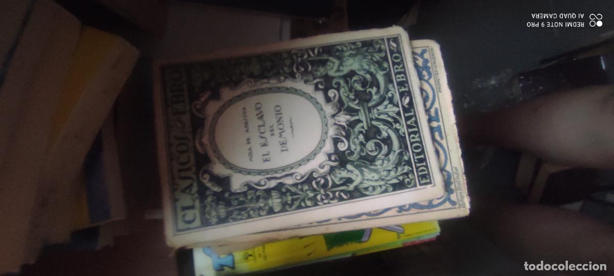 Libros de segunda mano: EL ESCLAVO DEL DEMONIO. MIRA DE AMESCUA. CL&Aacute;SICOS EBRO. 1956.