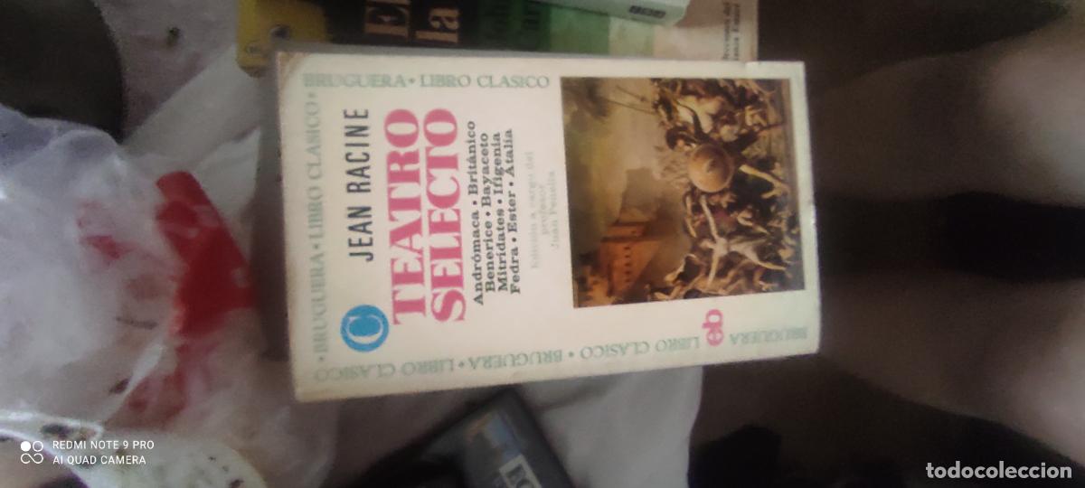 Libros de segunda mano: TEATRO SELECTO - JEAN RACINE - 1975 - 573 PAG - TAPA BLANDA