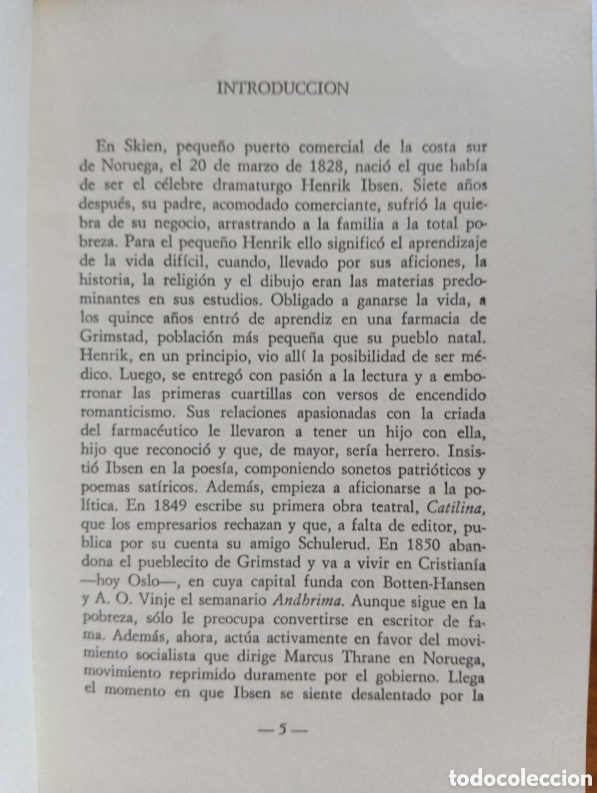 Libros de segunda mano: Casa de mu&ntilde;ecas, Henrik Ibsen, C&iacute;rculo de Lectores - Foto 3