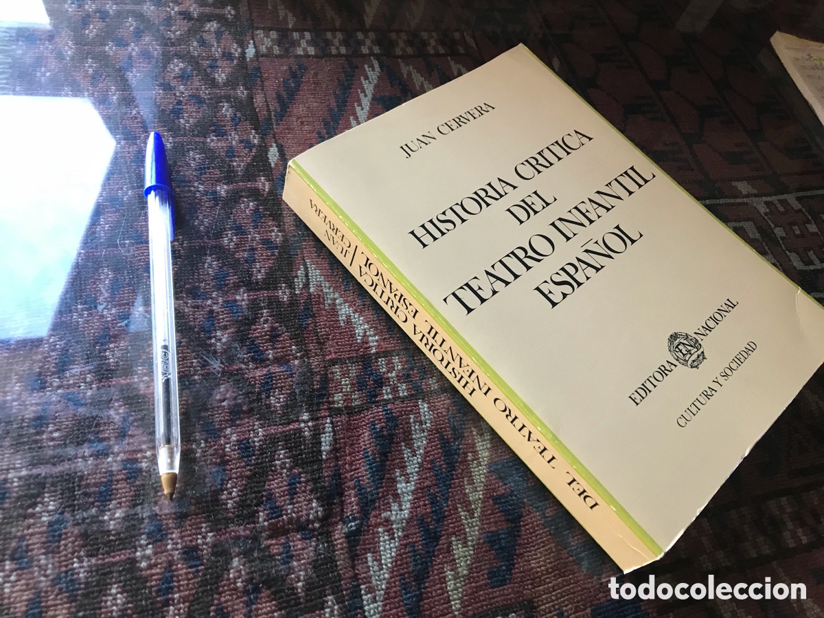 Libros de segunda mano: Historia cr&iacute;tica del teatro infantil. Juan Cervera. Editora Nacional