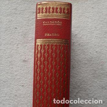 Libros de segunda mano: Libro Teatro Selecto Calderon de la Barca Maucci 1966 Piel Dorados PEIFER