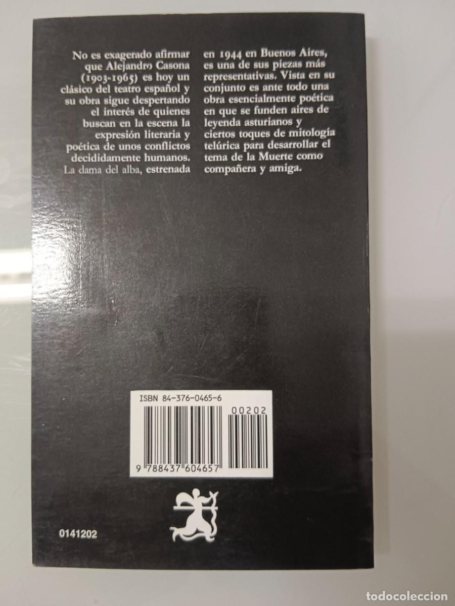 Libros de segunda mano: LA DAMA DEL ALBA ALEJANDRO CASONA - Foto 3