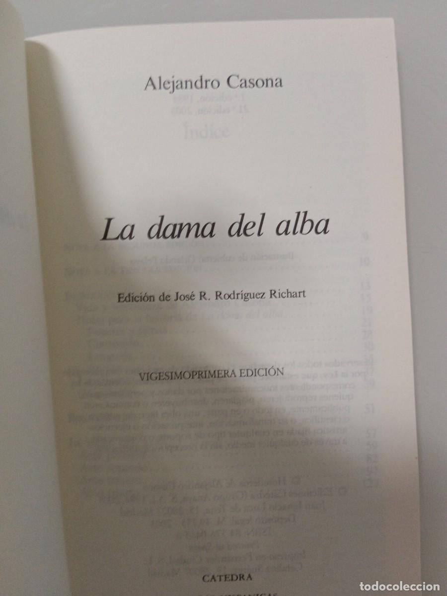 Libros de segunda mano: LA DAMA DEL ALBA ALEJANDRO CASONA - Foto 4