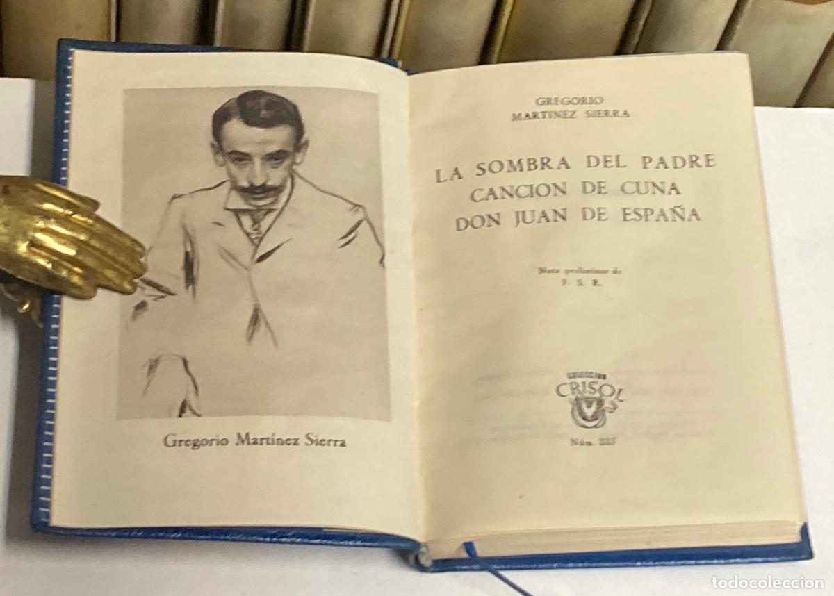 Libros de segunda mano: A&Ntilde;O 1953 - TEATRO (CANCI&Oacute;N DE CUNA Y OTROS) POR GREGORIO MART&Iacute;NEZ SIERRA- AGUILAR CRISOL N&ordm; 233