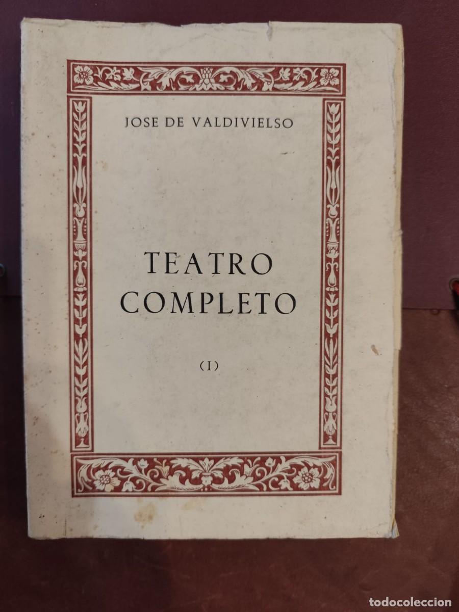 Libros de segunda mano: Jos&eacute; de Valdivielso. TEATRO COMPLETO. I, 1975, 24x17 cm., 717 pp., r&uacute;stica
