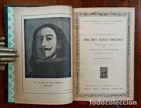 Libros de segunda mano: Francisco de Rojas Zorrilla: Del rey abajo ninguno. Editorial Ebro 1944