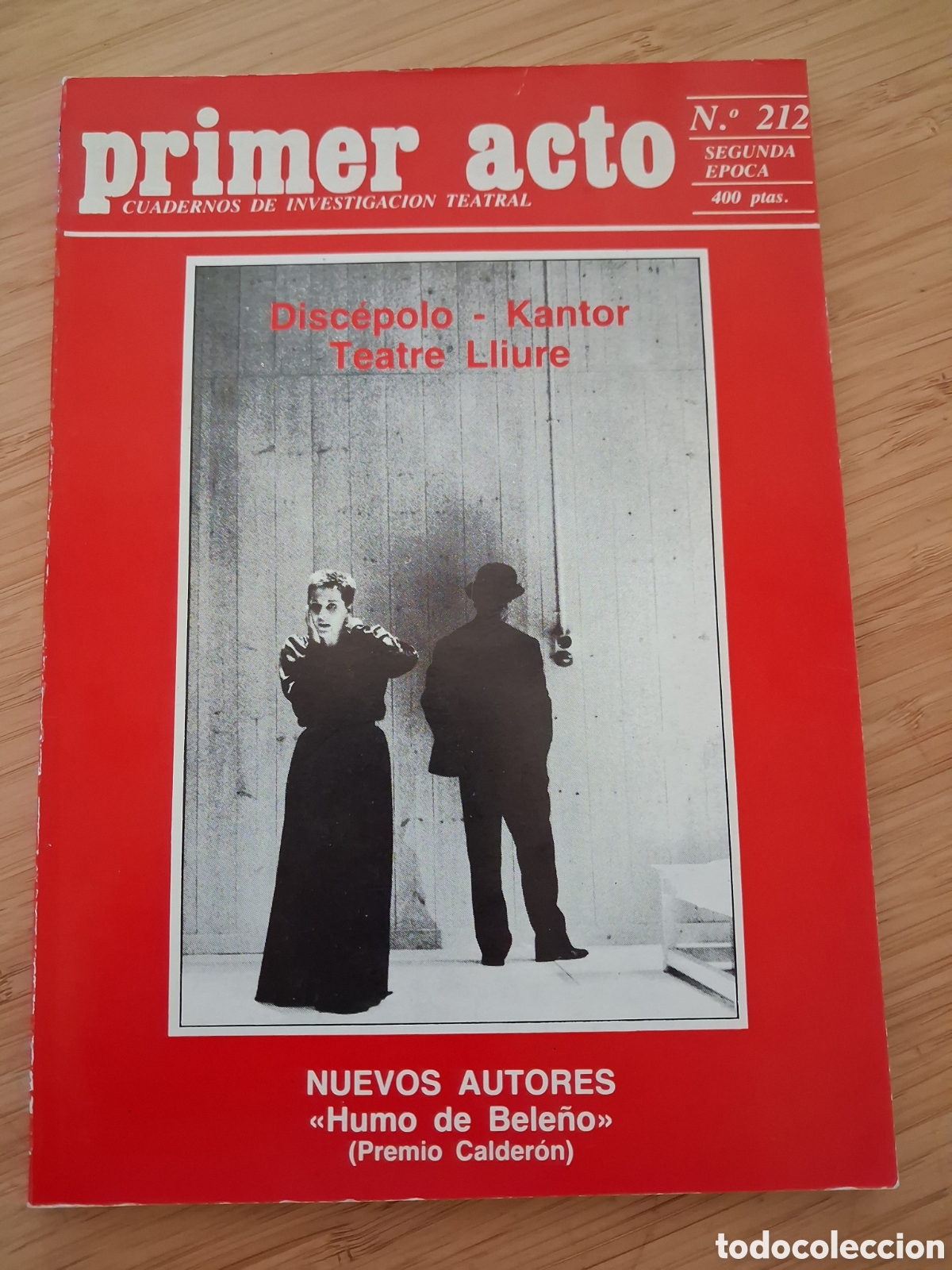 Libros de segunda mano: Primer acto. Cuadernos de investigaci&oacute;n teatral n&ordm;212: Nuevos autores; Humo de Bele&ntilde;o