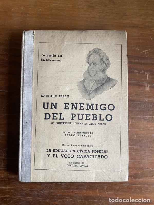 Libros de segunda mano: Un enemigo del pueblo - Ibsen Enrique
