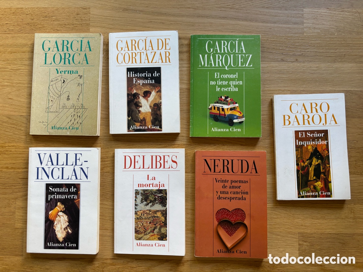 Libros de segunda mano: 7 libros edici&oacute;n Alianza Cien