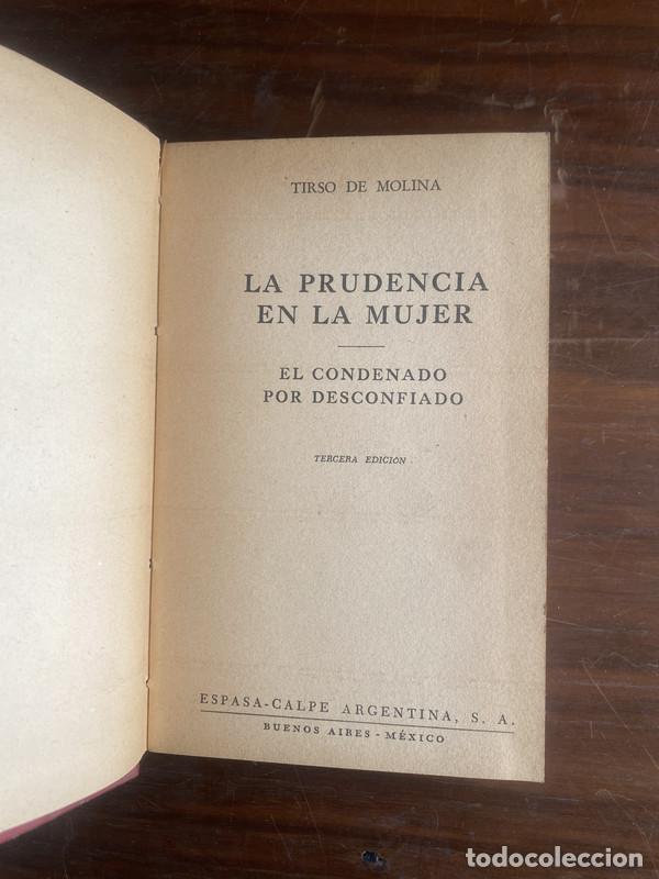 Libros de segunda mano: La prudencia en la mujer - Molina Tirso de
