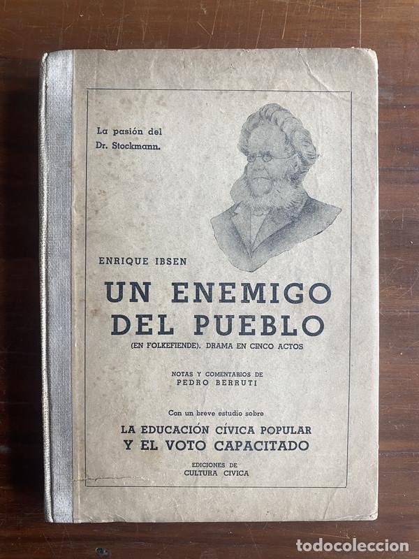 Libros de segunda mano: Un enemigo del pueblo - Ibsen Enrique