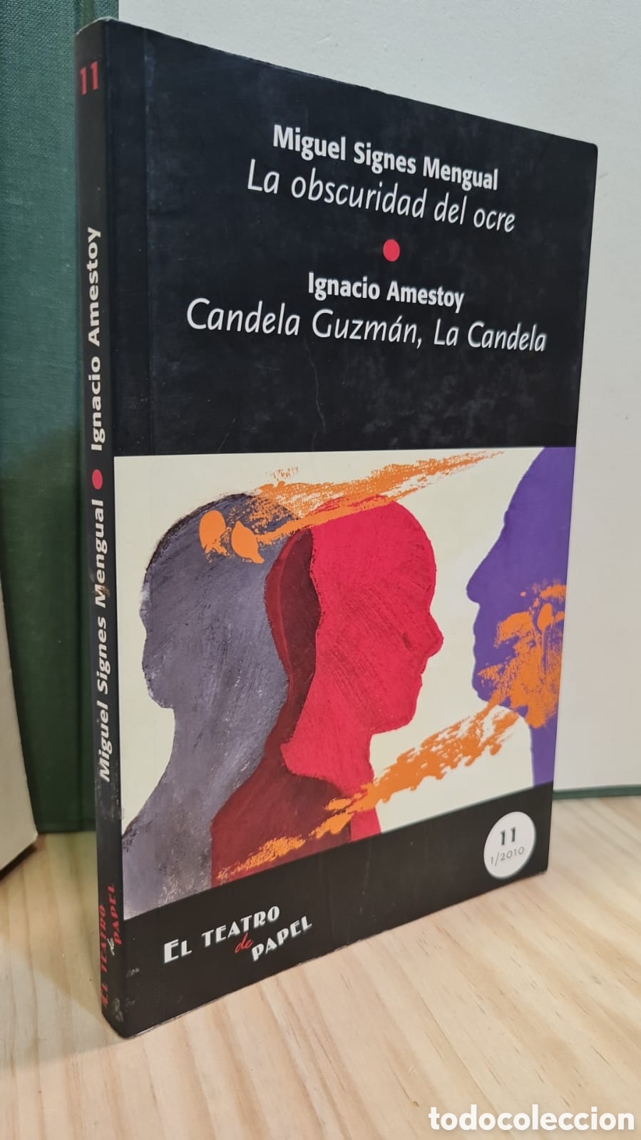 Libros de segunda mano: La obscuridad del ocre. Candela Guzm&aacute;n, La Candela - Miguel Signes Mengual e Ignacio Amestoy