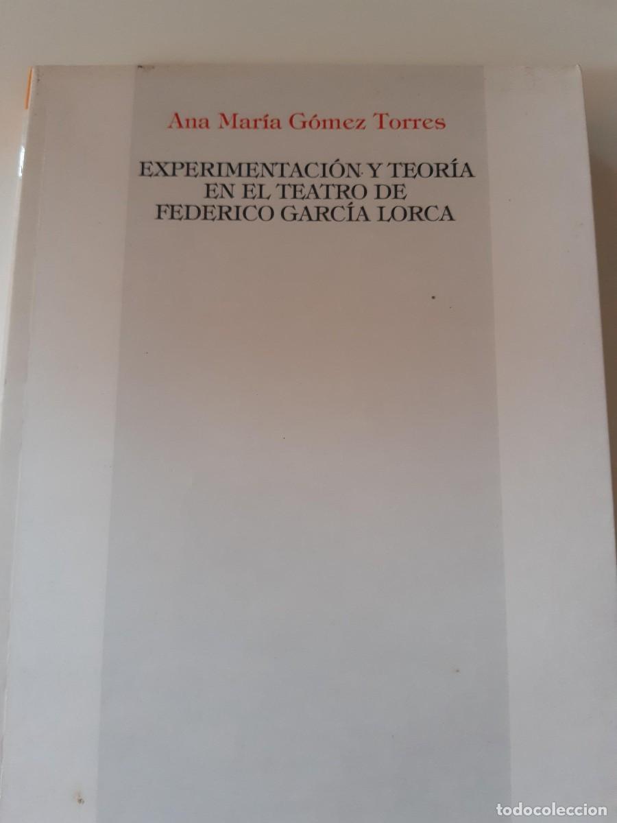 Libros de segunda mano: EXPERIMENTACION Y TEORIA EN EL TEATRO DE FEDERICO GARCIA LORCA, ANA MARIA GOMEZ TORRES