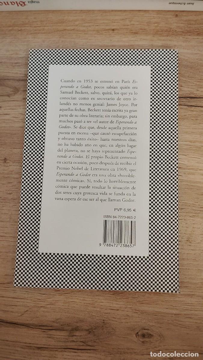 Libros de segunda mano: Esperando a Godot, 1906-2006 Centenario | Samuel Beckett - Foto 2