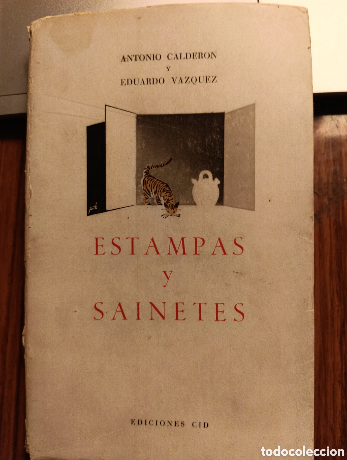 Libros de segunda mano: Estampas y sainetes, Antonio calder&oacute;n y eduardo V&aacute;zquez