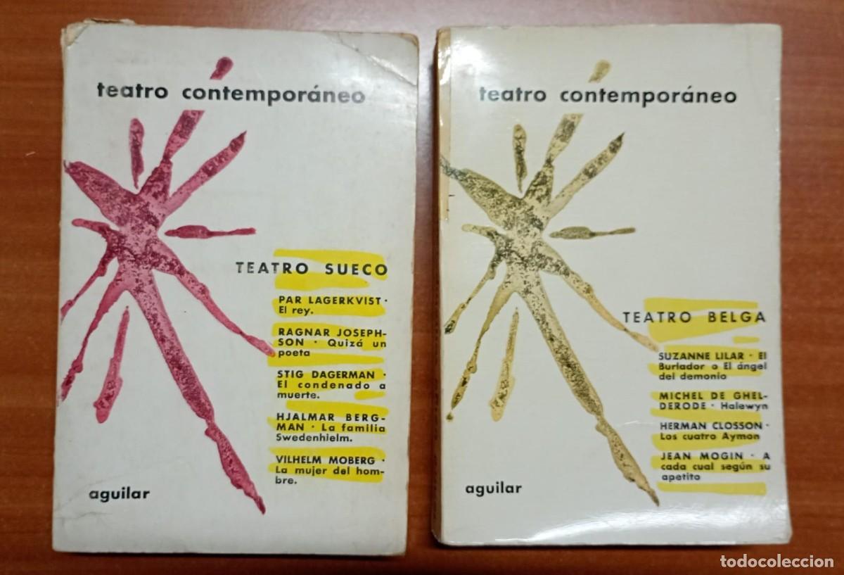 Libros de segunda mano: Teatro contempor&aacute;neo aguilar, 2 vol&uacute;menes: sueco y belga. Lagerkvist, Lilar
