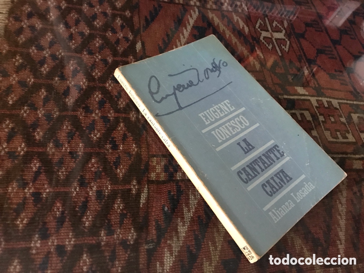 Libros de segunda mano: La cantante calva. Eugene Ionesco. Alianza Losada n&ordm; 926