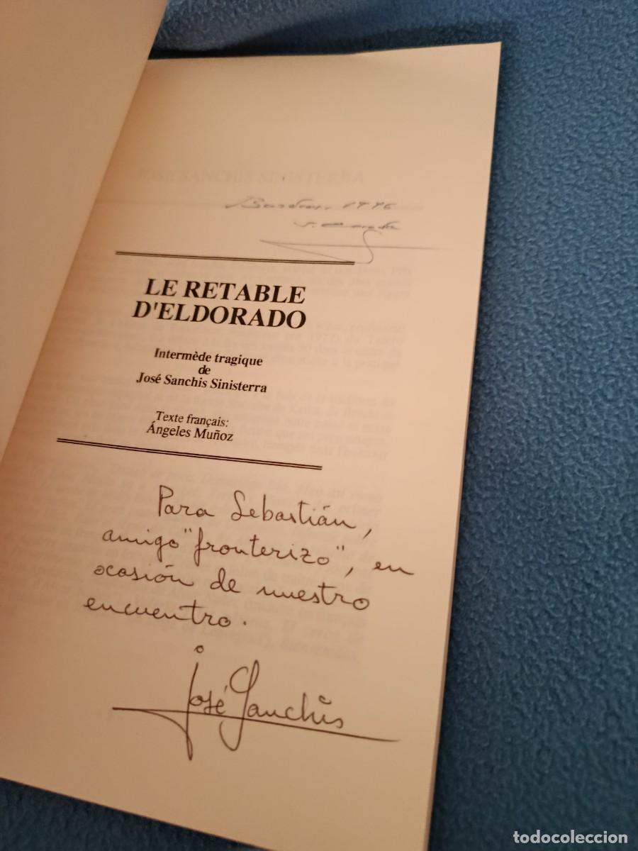 Libros de segunda mano: LE RETABLE DELDORADO JOSE SANCHIS SINISTERRA - Foto 3