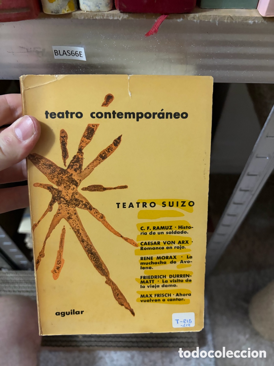 Libros de segunda mano: BLAS66E teatro contempor&aacute;neo TEATRO SUIZO C. F. RAMUZ &bull; Historia de un soldado.