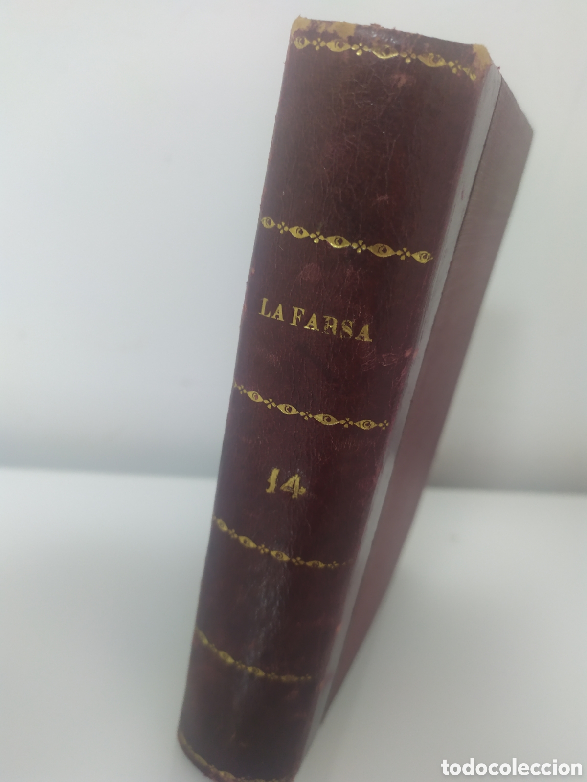 Libros de segunda mano: LIBRO ENCUADERNADO CON SEIS OBRAS DE TEATRO - LA FARSA - VER DESCRIPCION