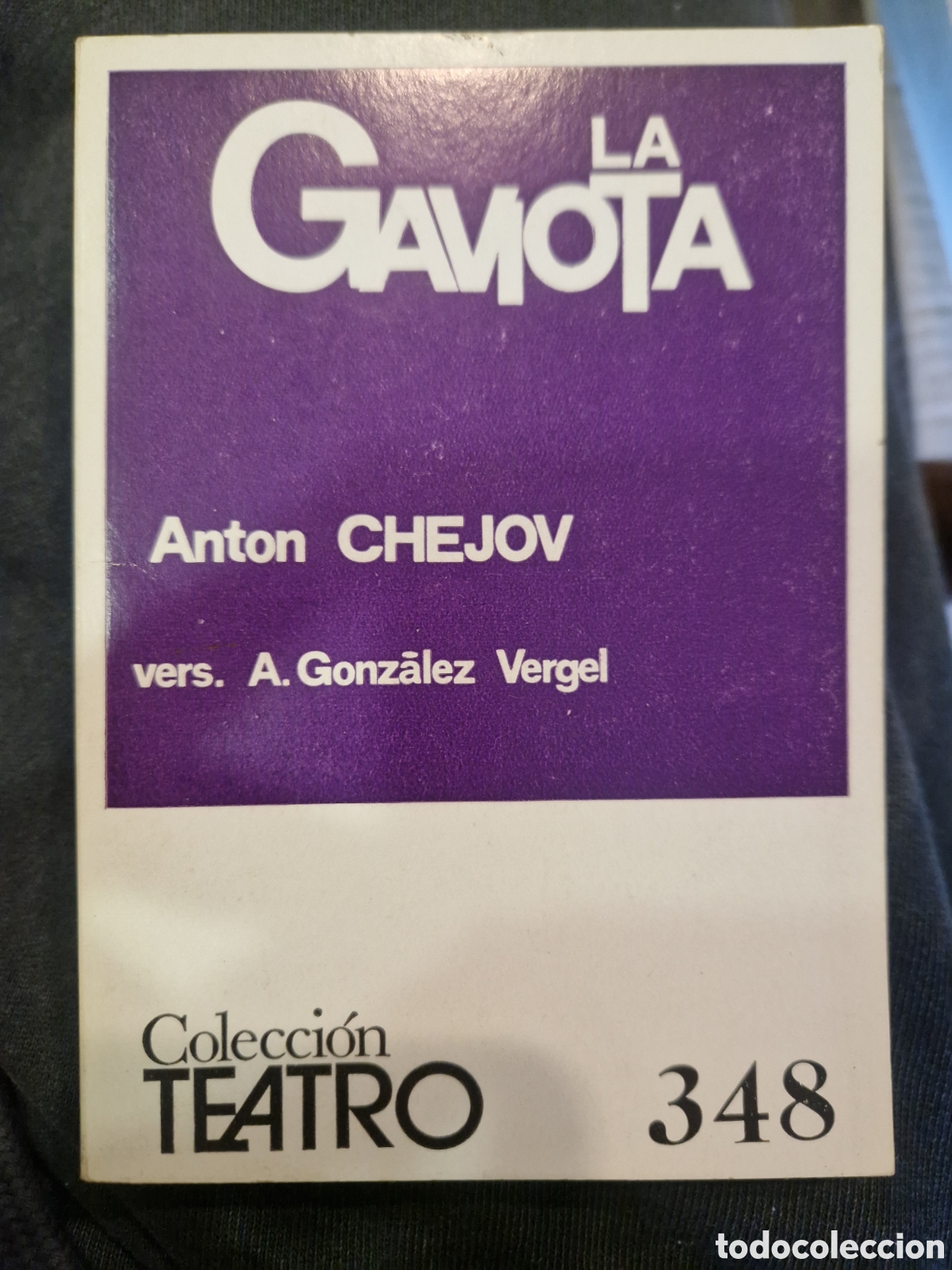 Libri di seconda mano: CHEJOV, Anton La gaviota: Comedia en dos actos