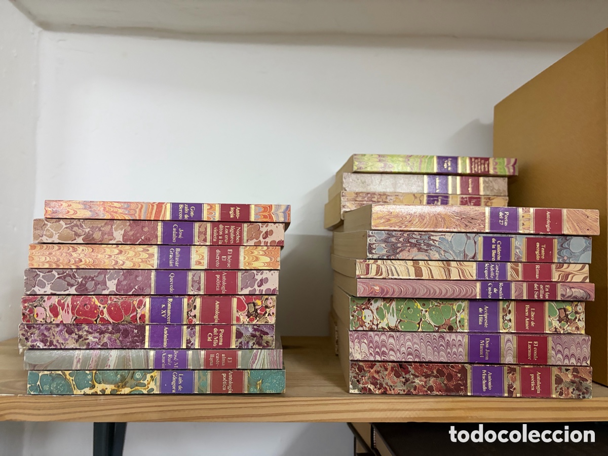 Libros de segunda mano: Lote de 30 libros cl&aacute;sicos: Lope de Vega P&Iacute;O BAROJA Cervantes CALDERON