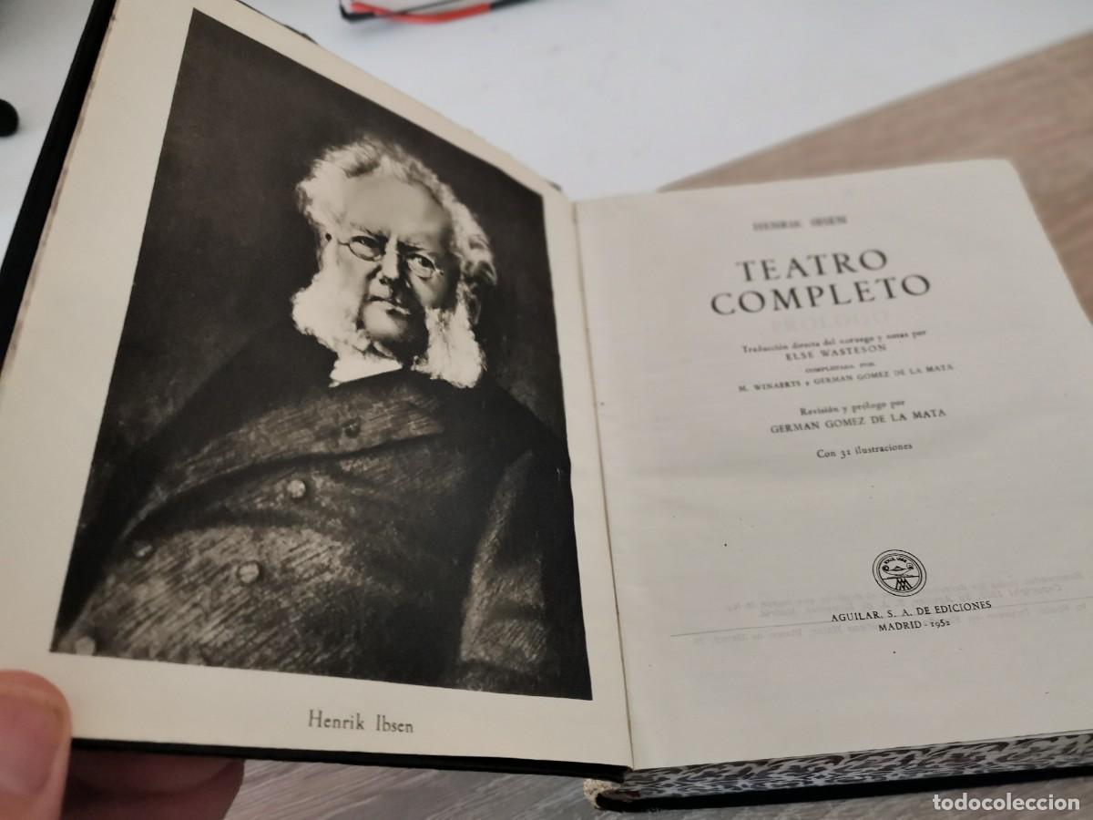 Libros de segunda mano: Ibsen: Teatro Completo - Ed. Aguilar 1952 (1&ordf; Edici&oacute;n / Piel / Papel Biblia)Faja Original 200 ptas.