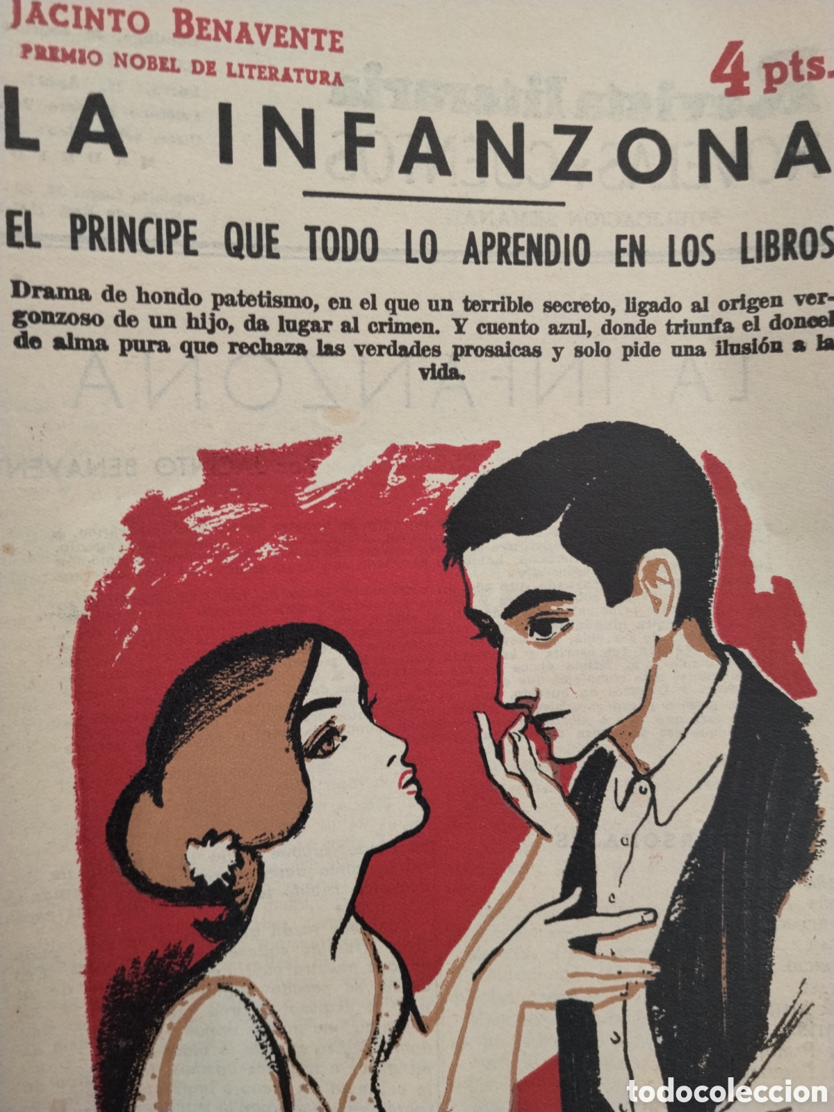 Libros de segunda mano: Jacinto Benavente. La infanzona