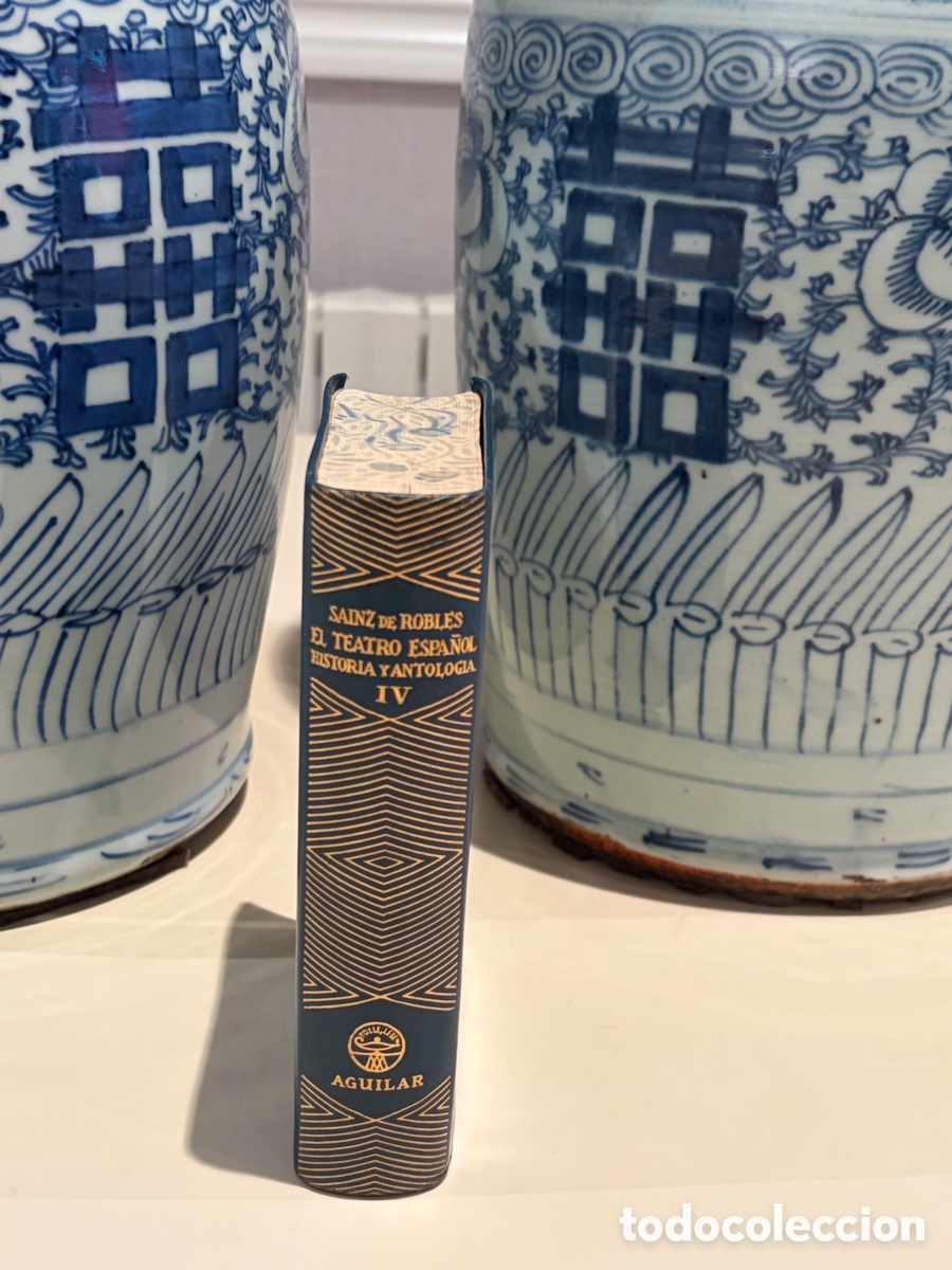 Libros de segunda mano: Teatro Espa&ntilde;ol IV, Historia y antolog&iacute;a, Aguilar joya