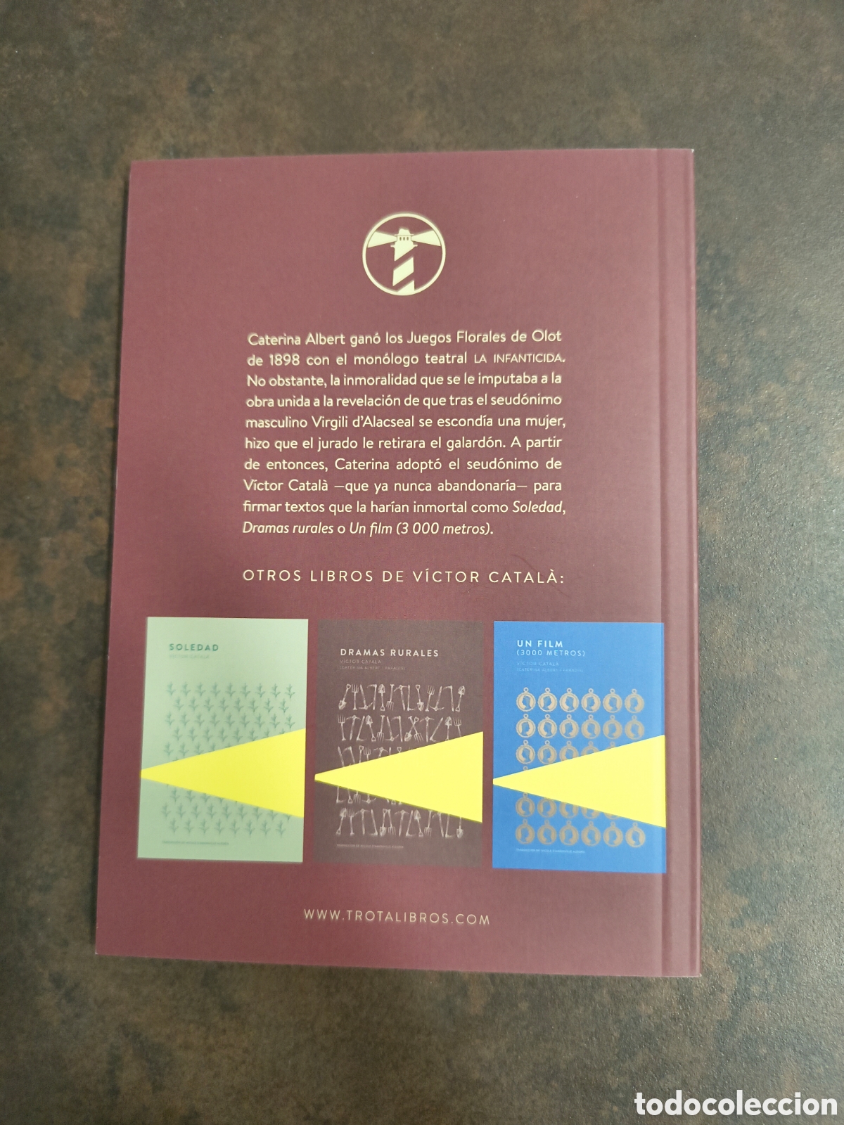 Libros de segunda mano: LA INFANTICIDA DE VICTOR CATALA (TROTALIBROS) - Foto 2